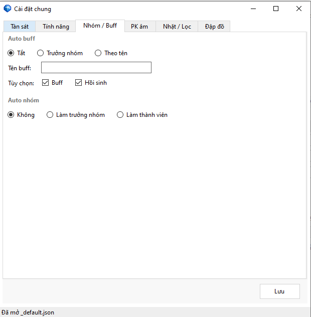 TOOL V2 (AUTO ĐẬP ĐỒ)