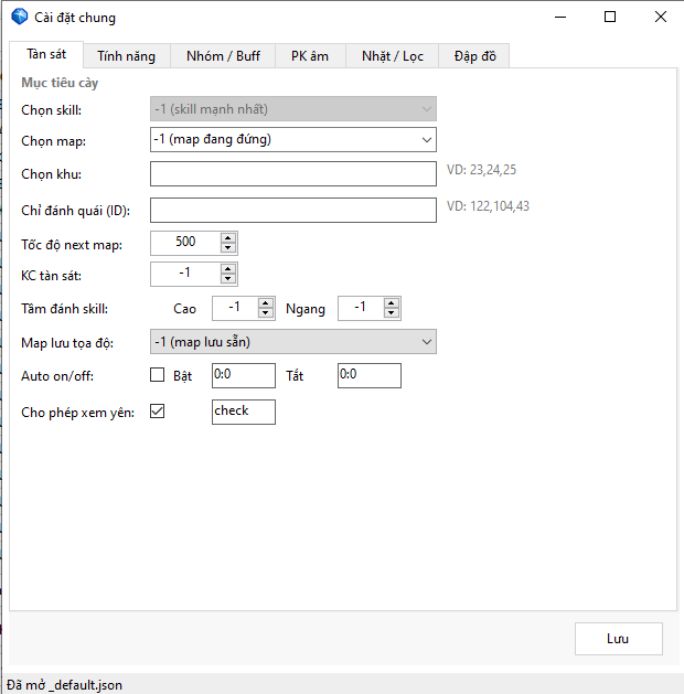 TOOL V2 (AUTO ĐẬP ĐỒ)