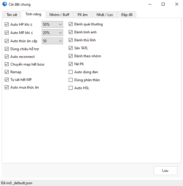 TOOL V2 (AUTO ĐẬP ĐỒ)